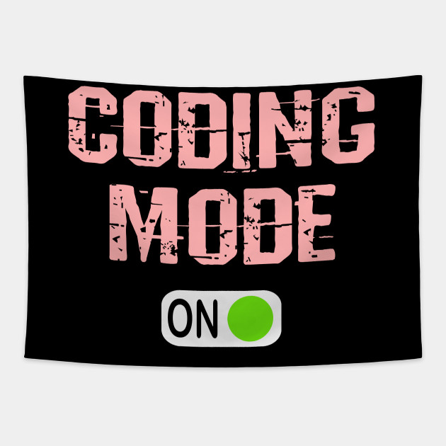 Coding mode on, humor. Funny programming quote. Best programmer, coder, web, react, javascript, python developer, full stack software engineer ever. Code nerd, lover. Let's debug - Javascript - Tapestry | TeePublic Coding mode on, humor. Funny programming quote. Best programmer, coder, web, react, javascript, python developer, full stack software engineer ever. Code nerd, lover. Let's debug - Javascript - Tapestry | TeePublic
