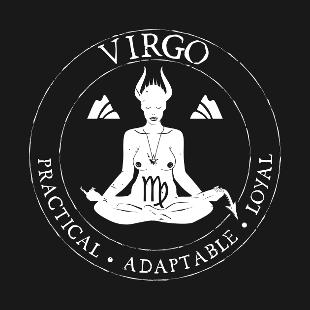 Virgo Zodiac Birthday Star Sign Zodiac Gift by atomguy