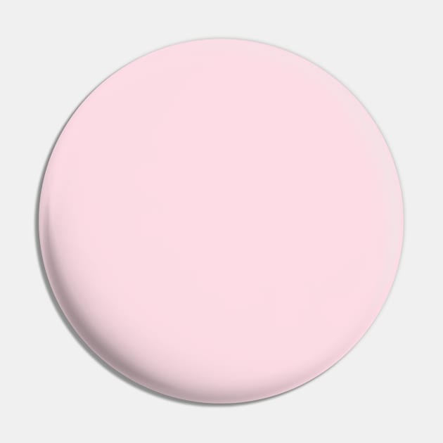 Pastel Pink Plain Solid Color Pin by squeakyricardo