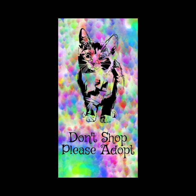 Don't Shop, Please Adopt (Cat) by ValinaMoonCreations