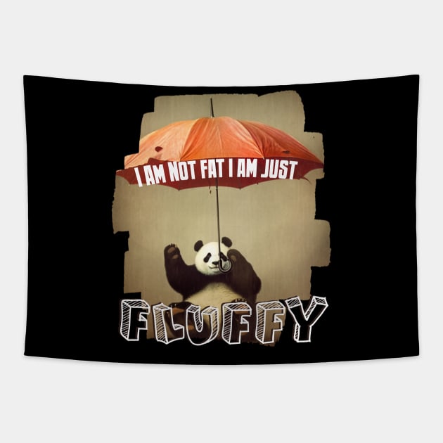 I am not fat i am just fluffy Tapestry by Pixy Official