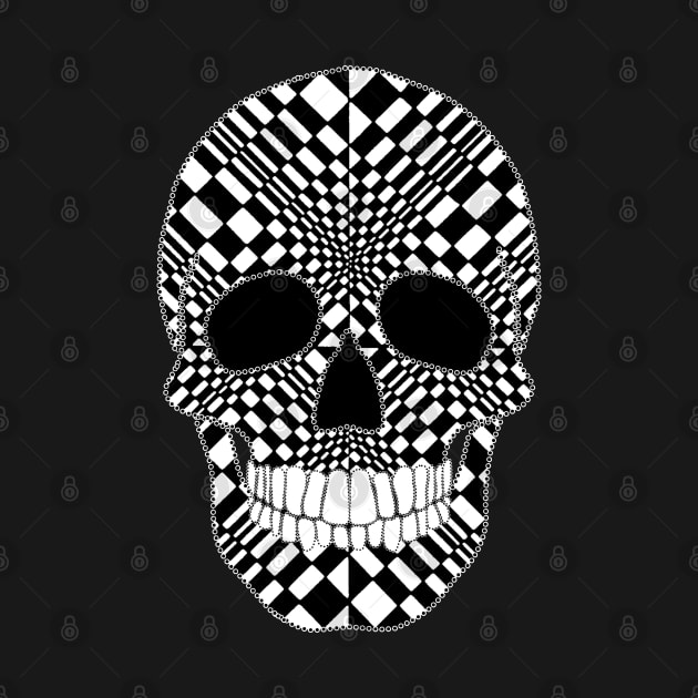 Two Tone Skull by Nuletto