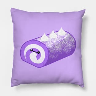 Ube Cake Roll Pillow