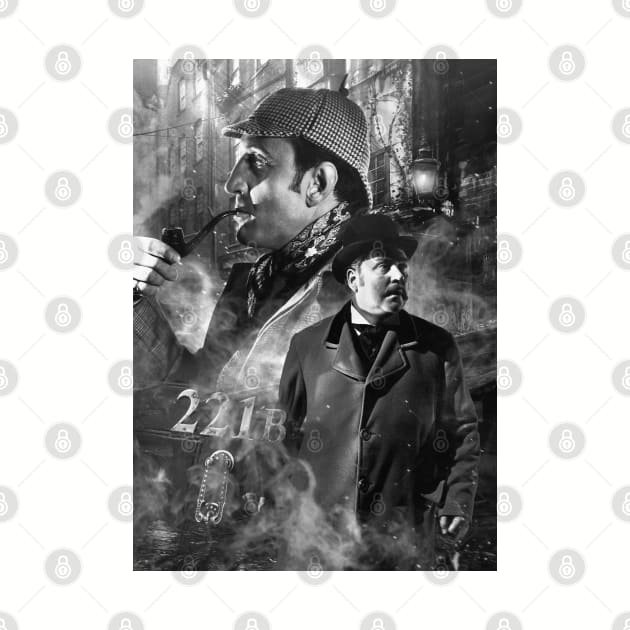 Sherlock Holmes - Basil Rathbone by GaudaPrime31