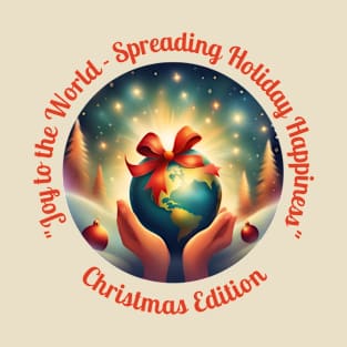 "Joy to the World - Spreading Holiday Happiness" T-Shirt