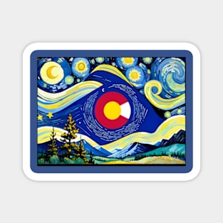 Colorado state flag Magnet