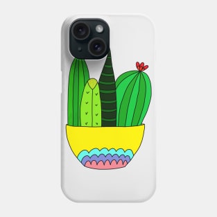 Cute Cactus Design #52: Cactus Succulent Arrangement Phone Case