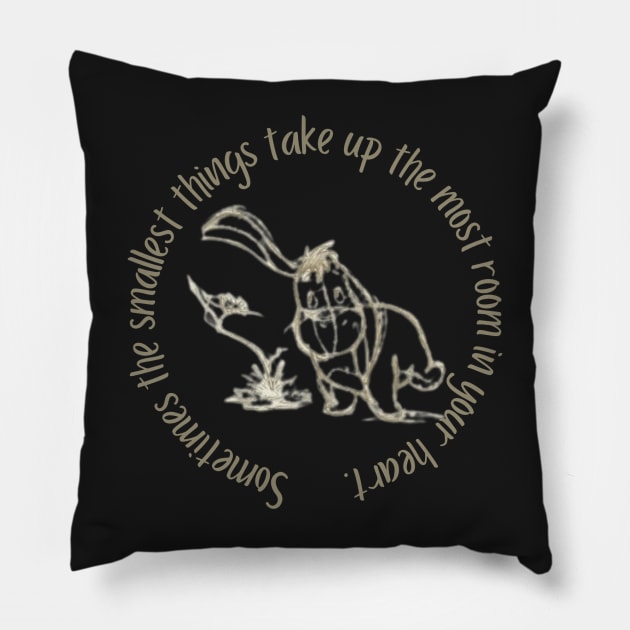 Smallest Things Pillow by broadwaymae