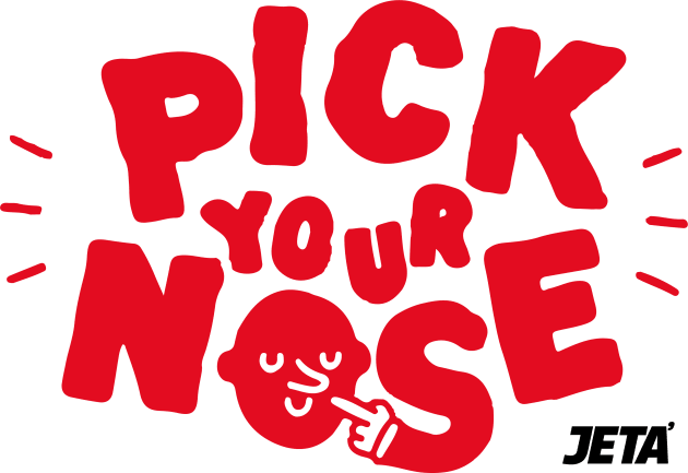 Pick Your Nose Kids T-Shirt by hafidzmusa