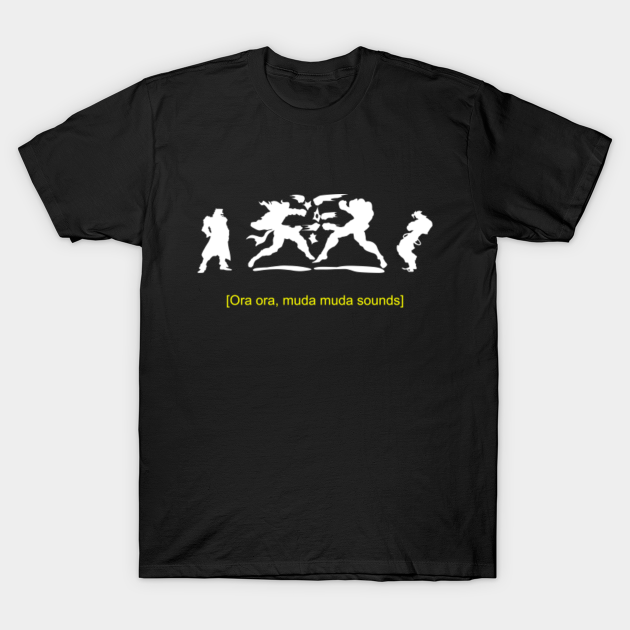 Discover Ora ora muda muda - closed caption - Anime - T-Shirt