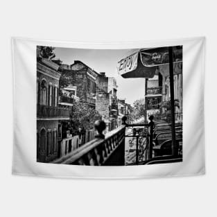 French Quarter Balcony Tapestry