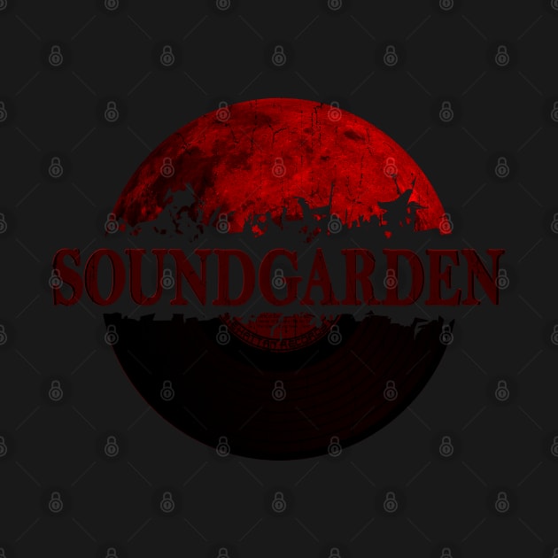 soundgarden red moon vinyl vintage by hany moon