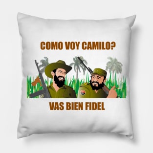 Fidel y Camilo Pillow