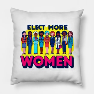 Elect More Women - Representation Matters - Elect Women Campaign Pillow