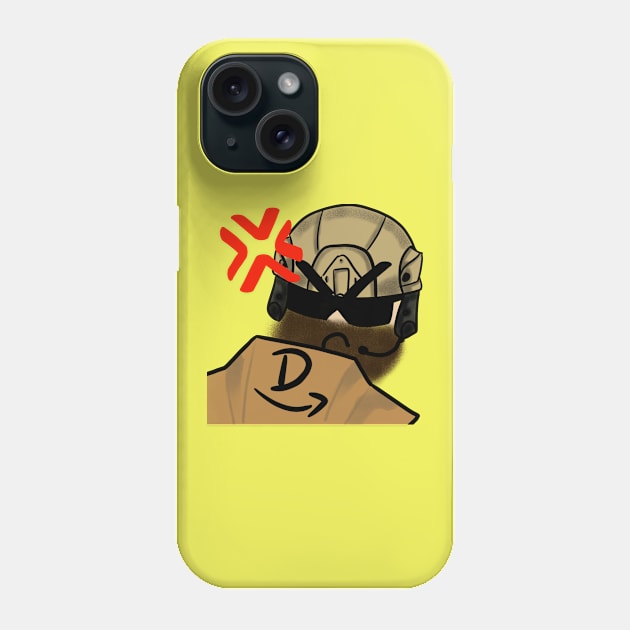 Cardboard Face Phone Case by DreamInPastels