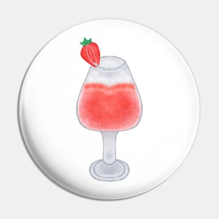 Strawberry Juice Lover Pin