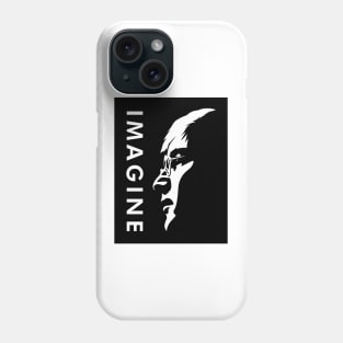 silhouette imagine john Phone Case