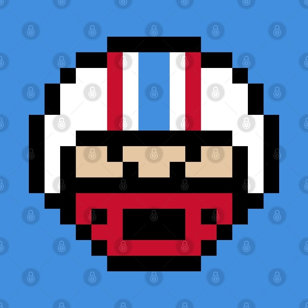 8-Bit Helmet - Houston by The Pixel League