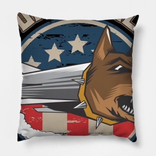 FUR MISSILE Pillow