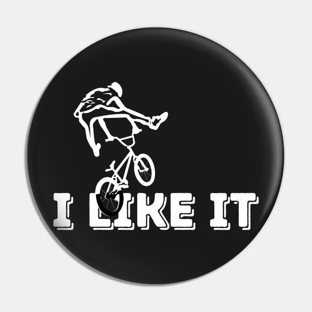 I love cycling Pin by KyrgyzstanShop