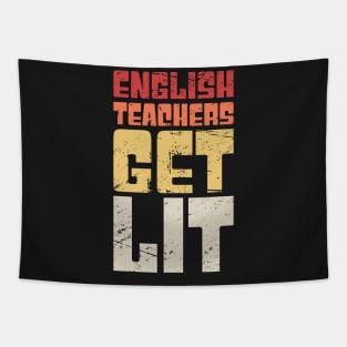 English Teachers Get Lit Tapestry