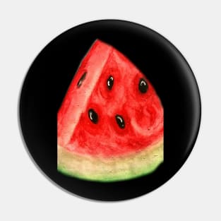 Watermelon watercolor design Pin