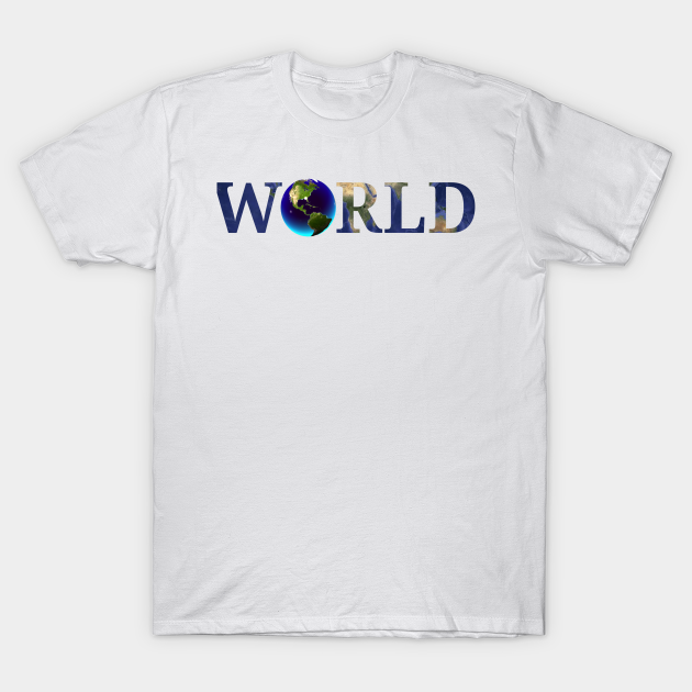 Discover WORLD - World Design - T-Shirt