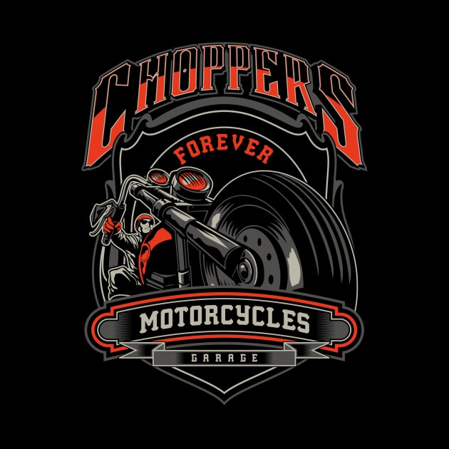 Choppers garage by KANDIM'S Studio