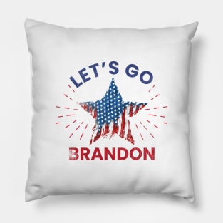 Lets go brandon - america star Pillow