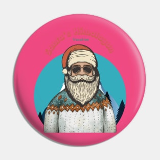 Santa’s Himalayan Vacation Pin