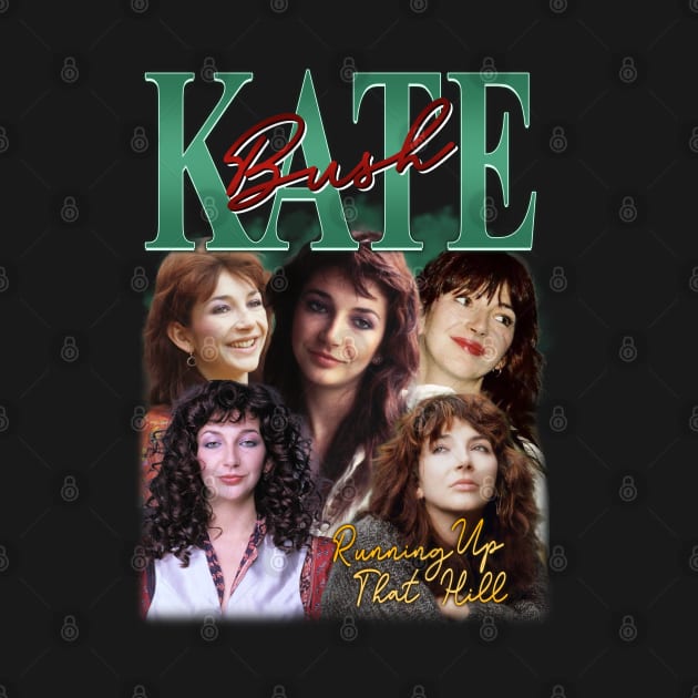 Vintage Kate Bush Retro 80s 90s by Chea Shepherd