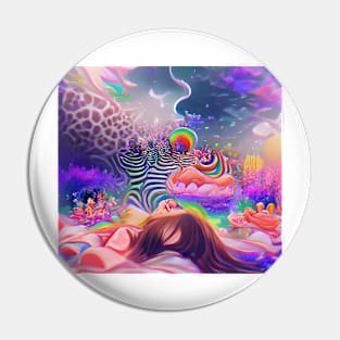 Psychedelic Dream Pin