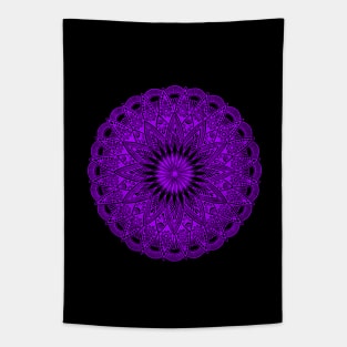 Mandala (purple) Tapestry