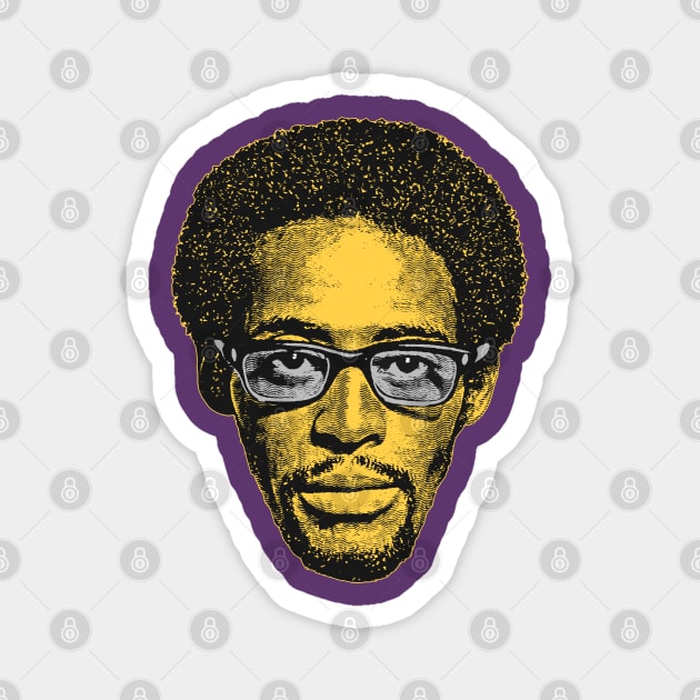 David Ruffin / Retro Soul Fan Design Magnet by DankFutura