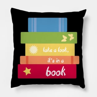 It's in a book Pillow