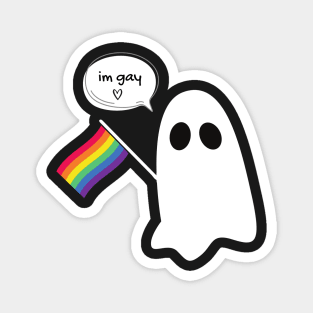 gay ghost! Magnet