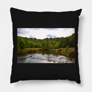 Fly Fishing in the River Wye Pillow