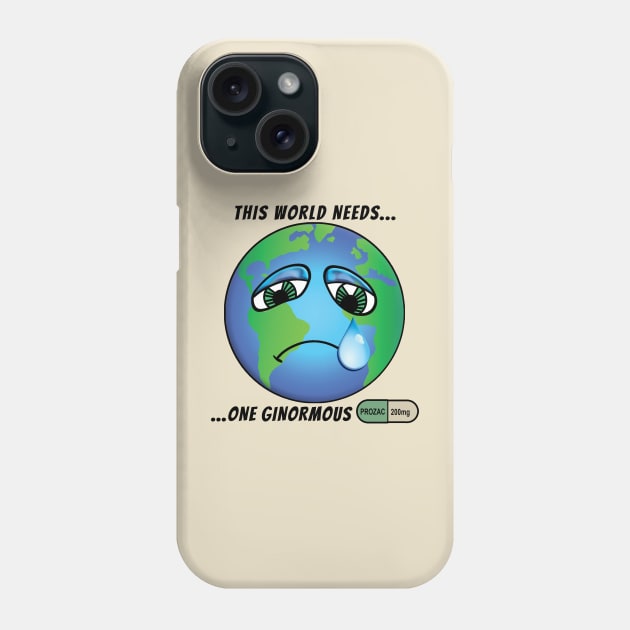 One Ginormous Antidepressant Phone Case by marengo