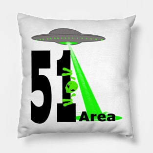 Area 51 Alien Pillow