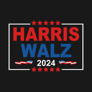 Harris Waltz 2024 Election Kamala Harris Tim Waltz 2024 T-Shirt
