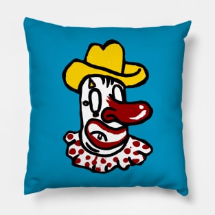 Yee-Haw Clown Pillow