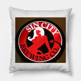 Sin City Brewing Pillow