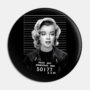 Marilyn monroe mugshot cartoon Pin