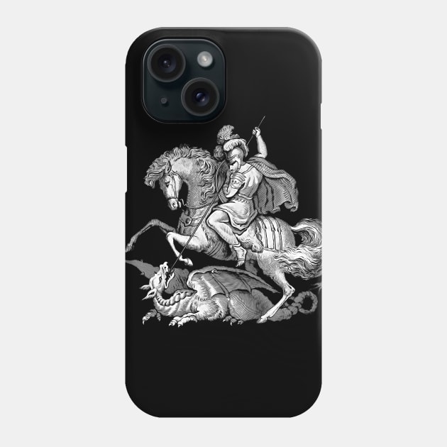 Saint George and the Dragon Phone Case by biggeek