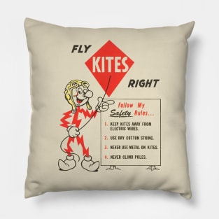 FLY KITES RIGHT Pillow