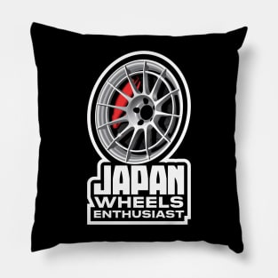 Japan Wheels Enthusiast Pillow