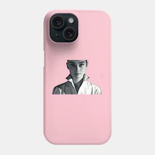 Old School Cool - Audrey Hepburn Phone Case