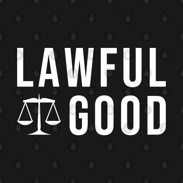 Lawful good by wondrous