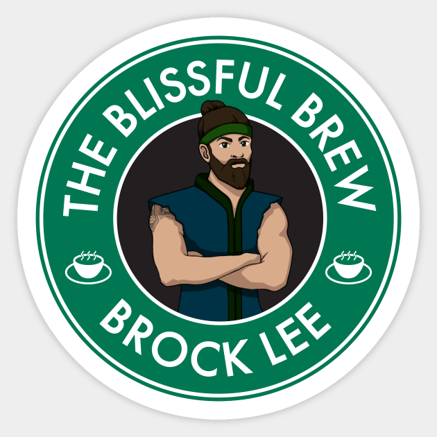 Brock Lee Tea Shop Logo