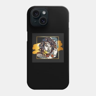 Windblown Hair portrait Phone Case